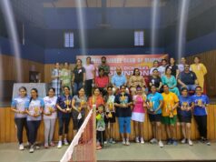 BADMINTON FOR WOMEN: INDIA FOOTBALL COACH MAYMOL ROCKY AMONG PARTICIPANTS