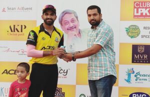 MANOHAR PARRIKAR TROPHY: DEEPRAJ GAONKAR STARS FOR MANDOVI PARIVAR IN CLOSE CONTEST AGAINST GOA POLICE, MANDOVI MEET MCC IN FINAL