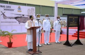 INDIAN NAVY: INAS 323 COMMISSIONED IN GOA