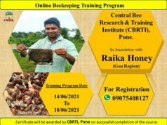 RAIKA HONEY & CBRTI ANNOUNCE ONLINE BEEKEEPING TRAINING PROGRAMME
