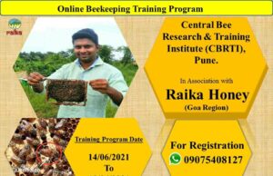 RAIKA HONEY & CBRTI ANNOUNCE ONLINE BEEKEEPING TRAINING PROGRAMME