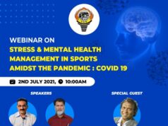 SAG: WEBINAR ON ‘STRESS & MENTAL HEALTH MANAGEMENT IN SPORTS’ AMIDST COVID-19 PANDEMIC