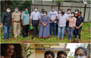 ‘YUVA’ CONDUCTS TREE PLANTATION DRIVE, DISTRIBUTE SAPLINGS