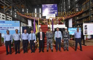 ATMANIRBHAR BHARAT: KEEL LAID FOR INDIAN NAVY’S SECOND FRIGATE OF P11356 PROJECT AT GOA SHIPYARD