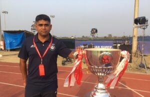 INSPIRATION FOR GOAN REFEREES: TEJAS NAGVENKAR ADJUDGED INDIA’S BEST FOOTBALL REF