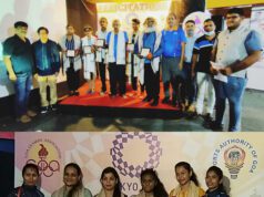 TOKYO 2020 AWARENESS DRIVE: GOA FELICITATES ATHLETICS & TAEKWONDO PERSONALITIES, ‘SUSSEGADO RUNNERS’ RUN