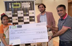 IOS PRESENTS RS 50 LAKH TO TOKYO 2020 SILVER-MEDALLIST MIRABAI CHANU, ANNOUNCES RS 10CR DEAL 