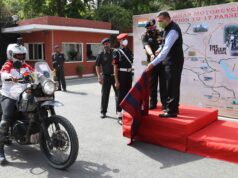 KANCHAN UGUSANDI: WORLD’S FIRST SOLO WOMAN MOTORCYCLE EXPEDITION IN ‘NORTHERN HIMALAYAN PASSES’ CULMINATES