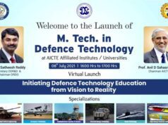 DRDO & AICTE LAUNCH REGULAR ‘M-TECH IN DEFENCE TECHNOLOGY’