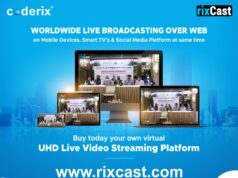 NO BOUNDARIES FOR LIVE STREAM WITH GOAN PRODUCT ‘rixCAST’