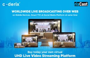 NO BOUNDARIES FOR LIVE STREAM WITH GOAN PRODUCT ‘rixCAST’