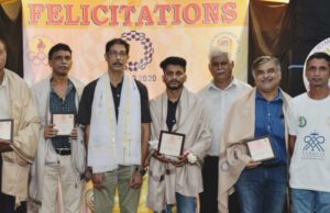 GOA’S OLYMPICS AWARENESS PROGRAMME: HOCKEY, KHO-KHO & TAEKWONDO PERSONALITIES FELICITATED