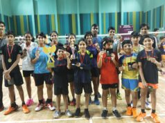 GOA BADMINTON ASSOCIATION’S NATIONAL SPORTS DAY CELEBRATION