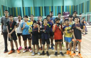 GOA BADMINTON ASSOCIATION’S NATIONAL SPORTS DAY CELEBRATION