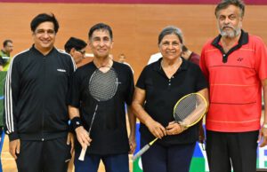 ALL INDIA MASTERS RANKING BADMINTON: GOA’S SATISH KUDCHADKAR & SICLETICA REBELLO WIN TOP PRIZE