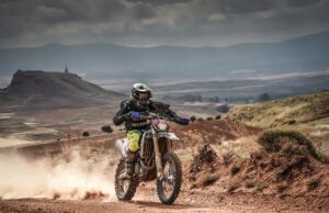 TVS RACING FACTORY RIDER AISHWARYA PISSAY CONQUERS RALLY DE BENGALURU