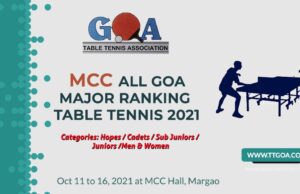 MCC MAJOR RANKING TT: DHEERAJ, MANISH, KHUSHAL, AZRIEL IN FINALS