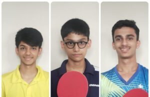 GOA STATE RANKING TABLE TENNIS: ANSHUMAN POISED FOR DOUBLE CROWN; AZRIEL, KHUSHAL IN FINALS