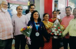 WORLD WOMEN’S TEAM CHESS CHAMPIONSHIP: GOA’S BHAKTI KULKARNI RETURNS FROM SPAIN AFTER SILVER MEDAL FEAT