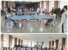 ENTHUSIASTIC START TO PARA-TABLE TENNIS TOURNAMENT