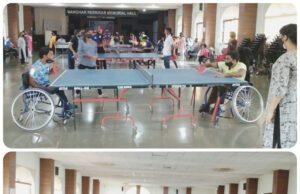 ENTHUSIASTIC START TO PARA-TABLE TENNIS TOURNAMENT