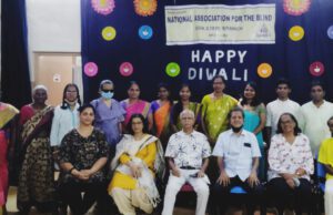 NATIONAL ASSOCIATION FOR THE BLIND: ‘LIGHT TOWARDS INDEPENDENCE’ BOOK RELEASED, ‘SAINIK’ BRAILLE-VERSION AT NAB’S DIWALI CELEBRATION
