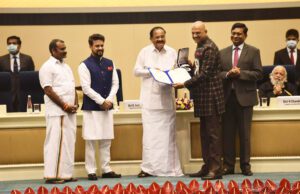 KAAJRO: RAJESH PEDNEKAR RECEIVES NATIONAL AWARD FROM M VENKAIAH NAIDU