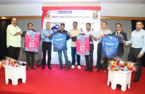 SHRINIVAS DEMPO HAILS HISTORIC INITIATIVE BY PANJIM GYMKHANA, ‘DEMPO CHALLENGERS’ JERSEY LAUNCHED