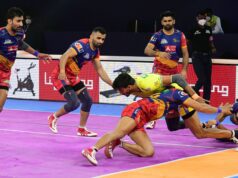PRO KABADDI LEAGUE: UP YODDHA STORM INTO TOP 5