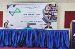 GOA’S V M SALGAOCAR COLLEGE OF LAW TO HOST 7th ‘LEX INFINITUM’ 2022 INTERNATIONAL DISPUTE RESOLUTION COMPETITION