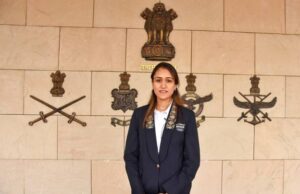 TT STAR MANIKA BATRA VISITS NATIONAL WAR MEMORIAL