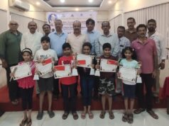ETHAN VAZ & JENNICA SEQUEIRA TOP TARAMATI CANDOLKAR MEMORIAL GOA STATE U-12 CHESS CHAMPIONSHIPS