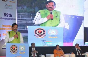 DG SHIPPING CELEBRATES 59TH NATIONAL MARITIME DAY; GENDER EQUALITY IN INDIAN MARITIME SECTOR IS PRIME OBJECTIVE, SAYS SHRIPAD NAIK