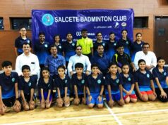 GOA BADMINTON: SALCETE BADMINTON CLUB’S SUMMER COACHING CAMP UNDERWAY, SPORTS MIN GOVIND GAUDE HOLDS MOTIVATIONAL CHAT WITH TRAINEES, PARENTS