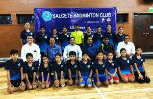 GOA BADMINTON: SALCETE BADMINTON CLUB’S SUMMER COACHING CAMP UNDERWAY, SPORTS MIN GOVIND GAUDE HOLDS MOTIVATIONAL CHAT WITH TRAINEES, PARENTS