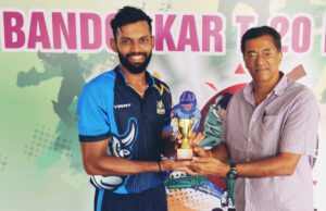BANDODKAR T20 LEAGUE: DIVYANG HINGANEKAR’S RESCUE-ACT ENSURES DEMPO CRICKET CLUB BOOK SEMIS SPOT, GENO SC MISS OUT