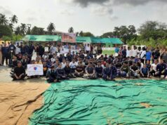 WORLD ENVIRONMENT DAY: NCC 1 GOA BN CADETS COMBINE WITH SAMRAT CLUB & CCP IN MIRAMAR BEACH CLEAN-UP