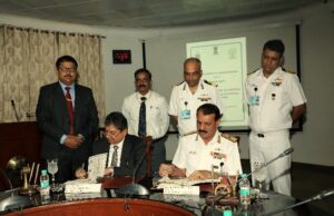 INDIAN NAVY & DG SHIPPING SIGN MoU FOR TRANSITION OF NAVAL PERSONNEL TO MERCHANT NAVY