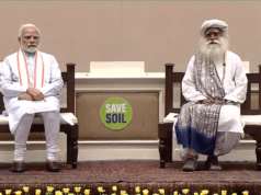 PM NARENDRA MODI ADDRESSES ‘SAVE SOIL’ PROGRAMME ORGANISED BY ISHA FOUNDATION