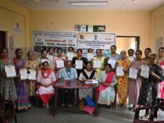 ICAR GOA: ‘JACKFRUIT PROCESSING’ TRAINING HELD IN COLLABORATION WITH NATIONAL BOARD FOR WOMEN EDUCATION & DEVELOPMENT