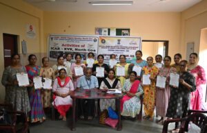 ICAR GOA: ‘JACKFRUIT PROCESSING’ TRAINING HELD IN COLLABORATION WITH NATIONAL BOARD FOR WOMEN EDUCATION & DEVELOPMENT