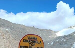 GOA’S FLAVIAN SUTARI CYCLES TO KHARDUNGLA PASS