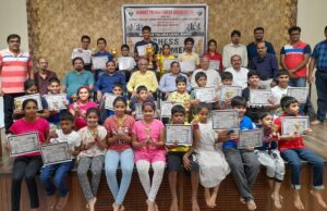 PAARTH SALVI WINS ALL-BARDEZ TALUKA OPEN RAPID CHESS TOURNAMENT