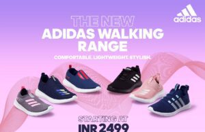 ADIDAS INDIA LAUNCHES NEW RANGE OF WALKING SHOES STARTING INR 2499