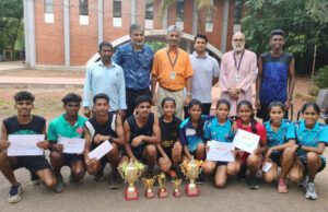 GOVT COLLEGE QUEPEM BAG INTER-COLLEGE CROSS-COUNTRY DOUBLE CROWN