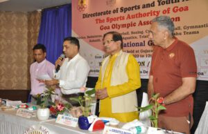 GOVT TO SUPPORT SPORTSPERSONS AT ANY COST IN RETURN FOR RESULT, SAYS SPORTS MINISTER GOVIND GAUDE