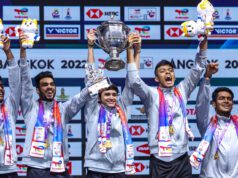 INDIAN BADMINTON STAR PRIYANSHU RAJAWAT SHOWCASES ROLE-MODEL ATTRIBUTES