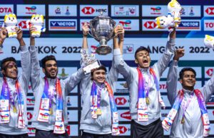 INDIAN BADMINTON STAR PRIYANSHU RAJAWAT SHOWCASES ROLE-MODEL ATTRIBUTES