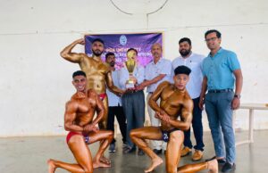 VM SALGAOCAR COLLEGE OF LAW BAG ‘BEST PHYSIQUE’ VARSITY TITLE