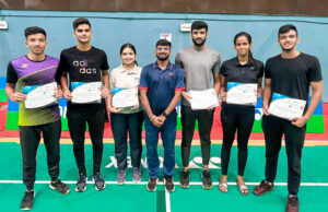 PRIYANSHU RAJAWAT, ADITA RAO, ROUNAK CHOUHAN REIGN SUPREME AT WEST ZONE INTER-STATE & ZONAL SENIOR/JUNIOR BADMINTON CHAMPIONSHIPS 2022